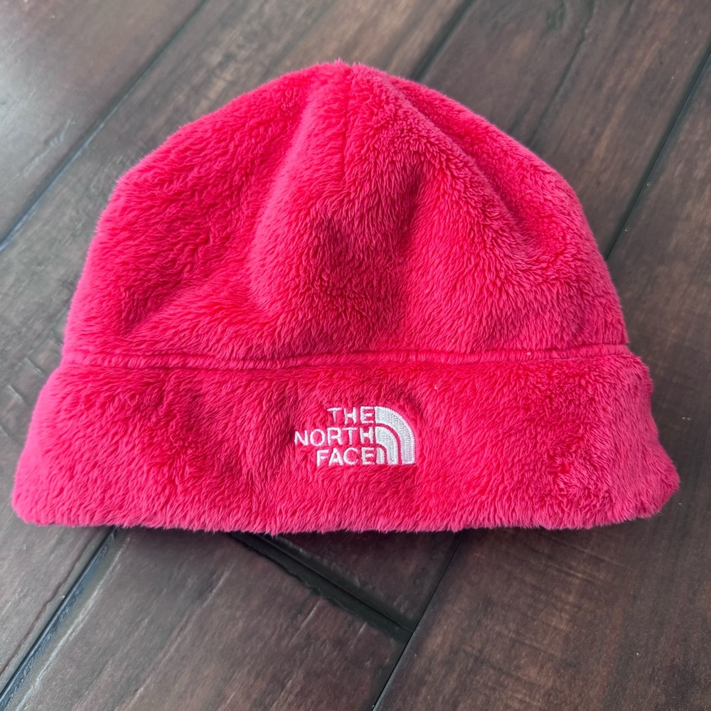 The North Face Red Fleece Hat